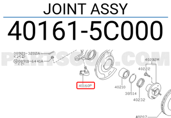 Nissan 401615C000 JOINT ASSY