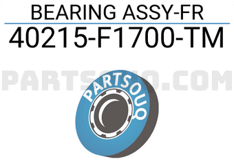 Nissan 40215F1700TM BEARING ASSY-FR