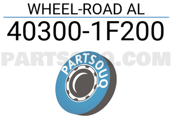 Nissan 403001F200 WHEEL-ROAD AL