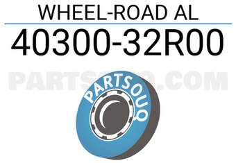 Nissan 4030032R00 WHEEL-ROAD AL