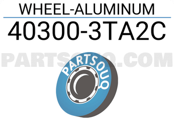 Nissan 403003TA2C WHEEL-ALUMINUM