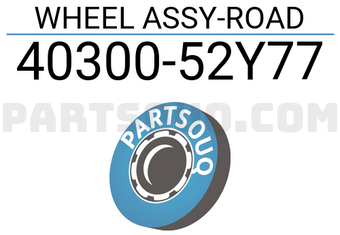 Nissan 4030052Y77 WHEEL ASSY-ROAD