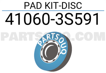 Nissan 410603S591 PAD KIT-DISC