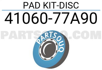 Nissan 4106077A90 PAD KIT-DISC