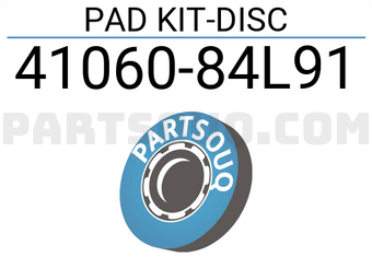 Nissan 4106084L91 PAD KIT-DISC