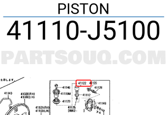 Nissan 41110J5100 PISTON