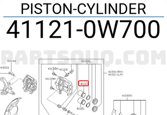 Nissan 411210W700 PISTON-CYLINDER