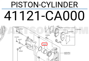 Nissan 41121CA000 PISTON-CYLINDER