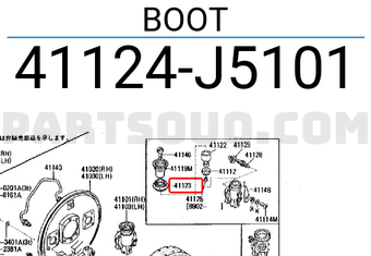 Nissan 41124J5101 BOOT