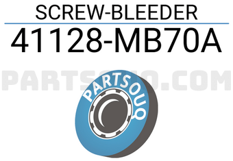 Nissan 41128MB70A SCREW-BLEEDER