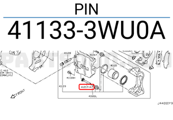 Nissan 411333WU0A PIN