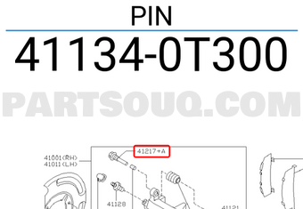 Nissan 411340T300 PIN