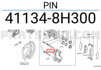 Nissan 411348H300 PIN
