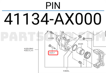 Nissan 41134AX000 PIN