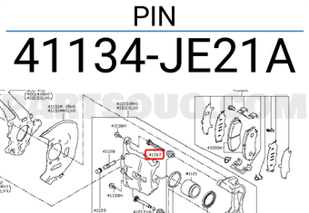 Nissan 41134JE21A PIN