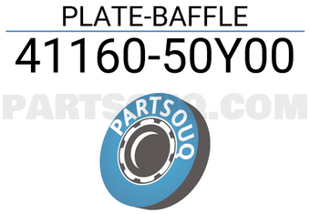Nissan 4116050Y00 PLATE-BAFFLE