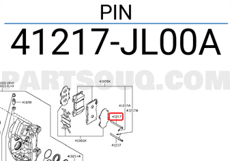 Nissan 41217JL00A PIN