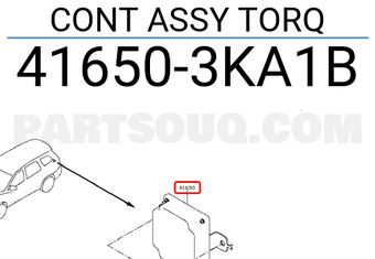 Nissan 416503KA1B CONT ASSY TORQ