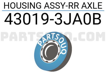 Nissan 430193JA0B HOUSING ASSY-RR AXLE