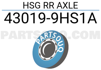 Nissan 430199HS1A HSG RR AXLE