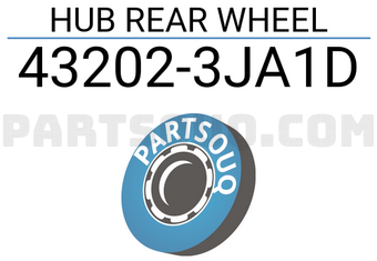 Nissan 432023JA1D HUB REAR WHEEL