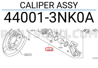 Nissan 440013NK0A CALIPER ASSY