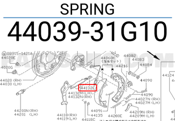 Nissan 4403931G10 SPRING