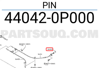 Nissan 440420P000 PIN
