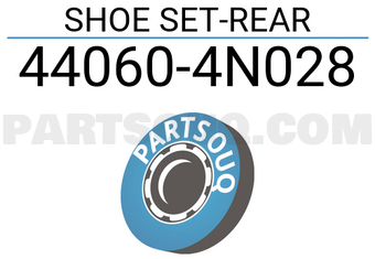 Nissan 440604N028 SHOE SET-REAR
