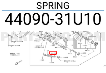 Nissan 4409031U10 SPRING