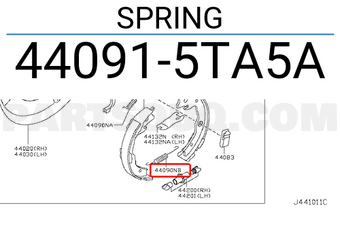 Nissan 440915TA5A SPRING
