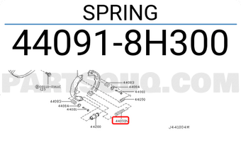 Nissan 440918H300 SPRING