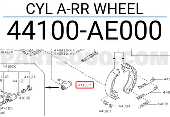 Nissan 44100AE000 CYL A-RR WHEEL