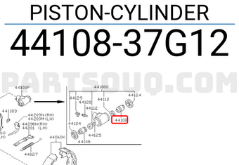 Nissan 4410837G12 PISTON-CYLINDER