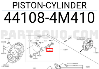 Nissan 441084M410 PISTON-CYLINDER