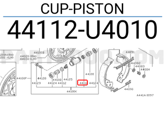 Nissan 44112U4010 CUP-PISTON