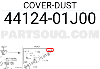Nissan 4412401J00 COVER-DUST
