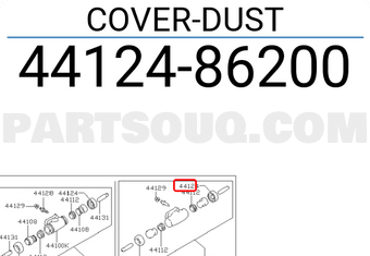 Nissan 4412486200 COVER-DUST