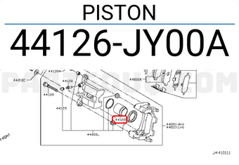 Nissan 44126JY00A PISTON