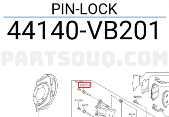 Nissan 44140VB201 PIN-LOCK