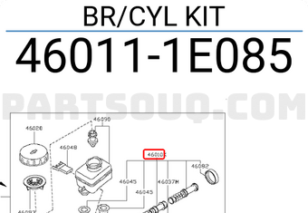 Nissan 460111E085 BR/CYL KIT