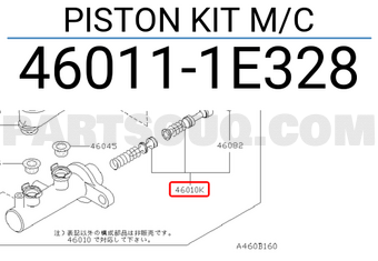 Nissan 460111E328 PISTON KIT M/C