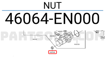 Nissan 46064EN000 NUT