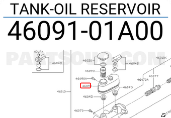Nissan 4609101A00 TANK-OIL RESERVOIR
