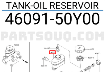 Nissan 4609150Y00 TANK-OIL RESERVOIR