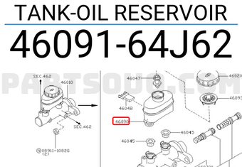 Nissan 4609164J62 TANK-OIL RESERVOIR
