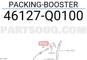 Nissan 46127Q0100 PACKING-BOOSTER