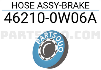 Nissan 462100W06A HOSE ASSY-BRAKE