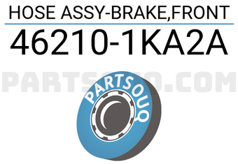 Nissan 462101KA2A HOSE ASSY-BRAKE,FRONT