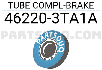 Nissan 462203TA1A TUBE COMPL-BRAKE